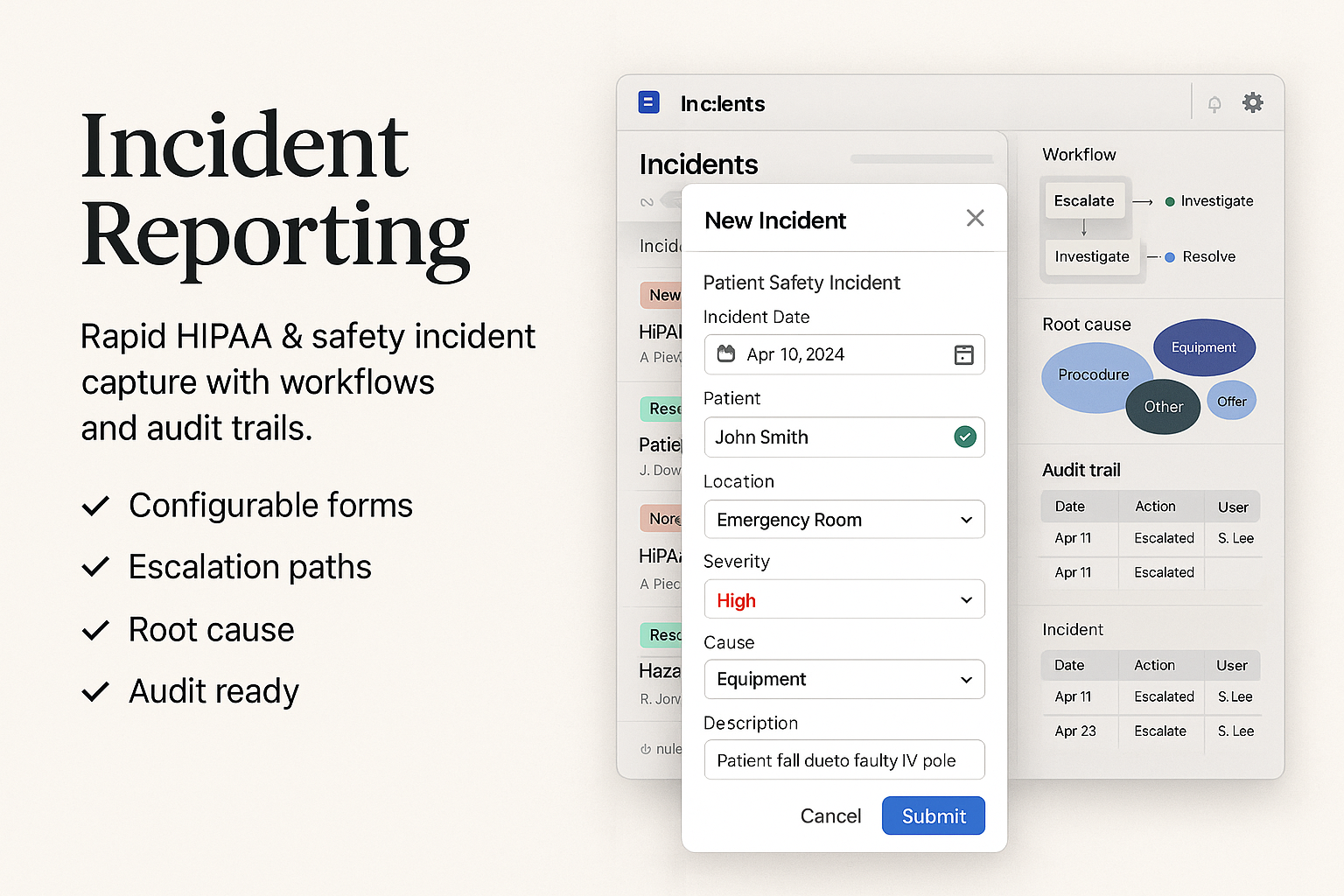 Incident Reporting